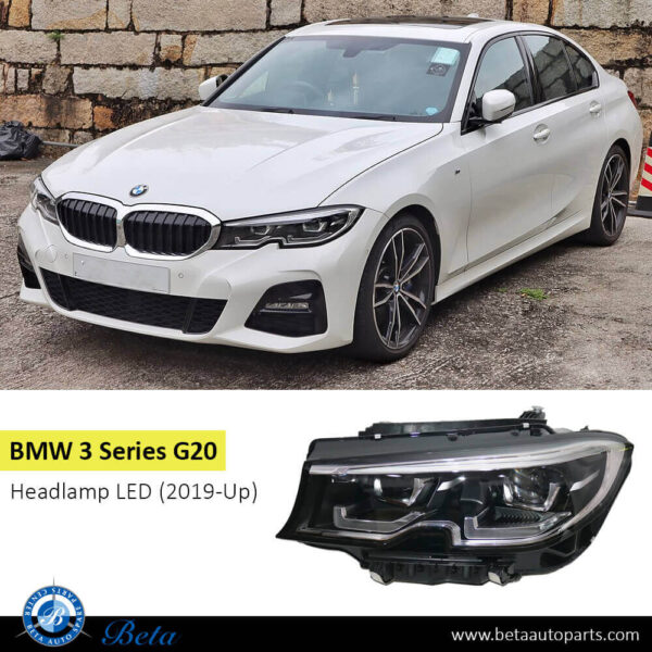 BMW 3 Series G20 (2019-2022), Headlamp Adaptive LED (Left), China, 63118496155