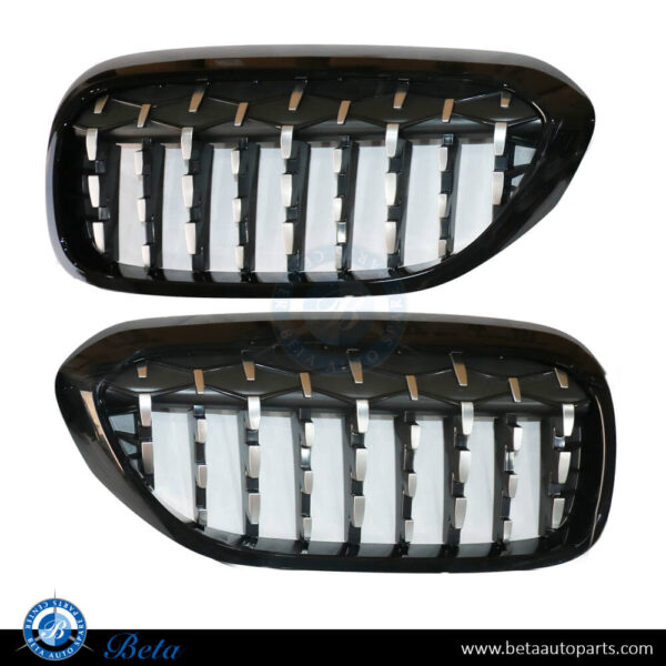 bmw-g30-grille-star-look-chrome-black-51138070469-51138070470.jpg BMW 5 Series G30 (2017-2020), Radiator Grille Stars Look (Chrome and Black), China, 51138070469 / 51138070470