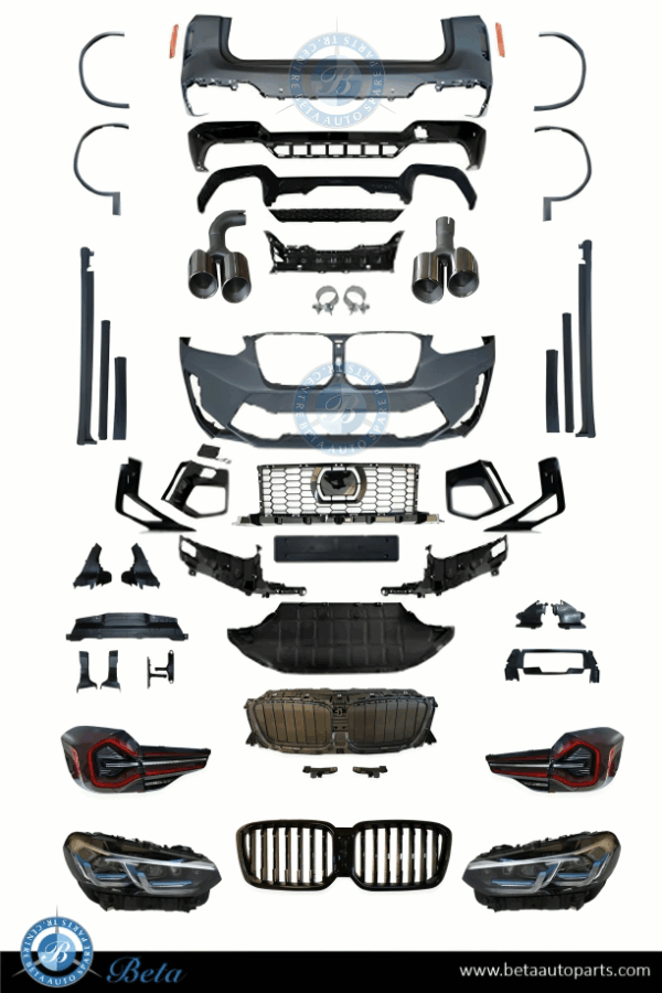 BMW X3 G01 (2018-2021), Body Kit Conversion Upgrade to G01 LCI M Look, China