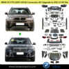 BMW X5 E70 (2007-2010), Body Kit Conversion Upgrade to G05 LCI M-Tek Look, China