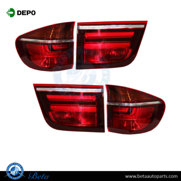 BMW X5 E70 (2007-2010), Tail Lamp Upgrade to 2012 Look, Depo