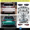 BMW X5 G05 (2019-2023), Body Kit Conversion Upgrade to G05 LCI M Look, China