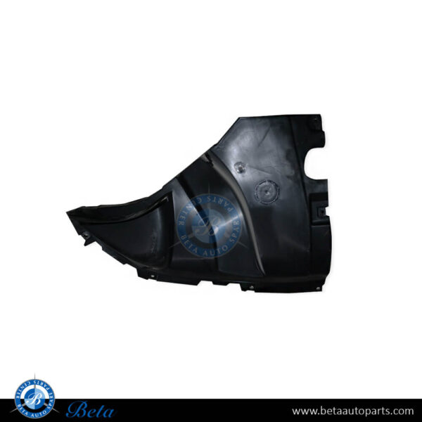BMW X5 G05 (2019-Up), Front Wheel Fender Liner Triangular Cover - Injection (Left), China, 51757424877