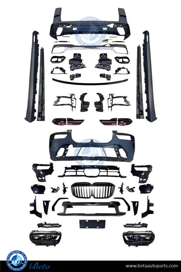 BMW X7 G07 (2019-2022), Body Kit Conversion Upgrade to G07 LCI M Look, China