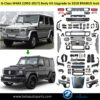 Mercedes G-Class W463 (1992-2017), Body Kit Conversion Upgrade to 2018 BBS Look with Hood with Fenders, China
