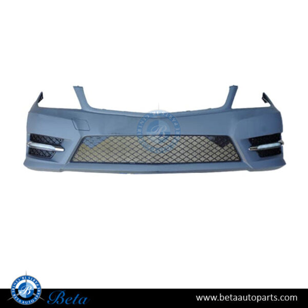 c-class-w204-front-bumper-amg-without-pdc-washer.jpg Mercedes C-Class W204 (2011-2014), Front Bumper AMG without PDC without Washer, Taiwan, 2048802749