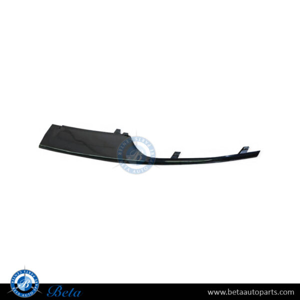 Porsche Cayenne (2011-2014), Front Bumper Grille Upper Moulding (Left), China, 95850568500