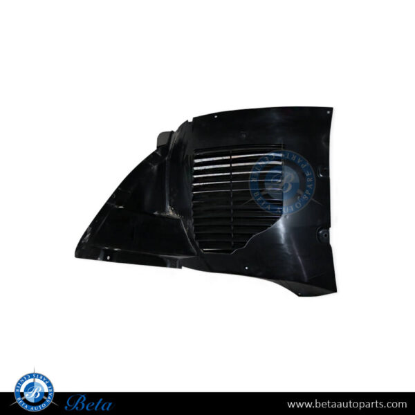 Porsche Panamera (2017-2023), Front Wheel Fender Liner Front Half (Right), China, 971809958A