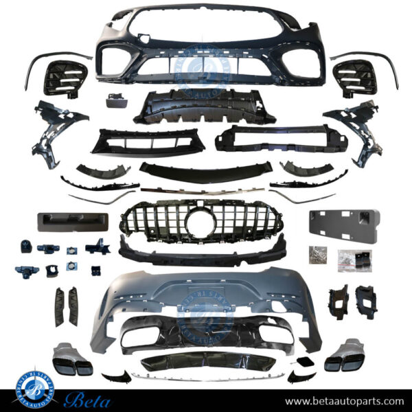 Mercedes CLS-Class C257 (2019-2023), Body Kit Upgrade To CLS63 Look Black, China, 2578851A00