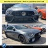 cls63-look-body-kit-2019-front-after-fixing.jpg Mercedes CLS-Class C257 (2019-2023), Body Kit Upgrade To CLS63 Look Black, China, 2578851A00