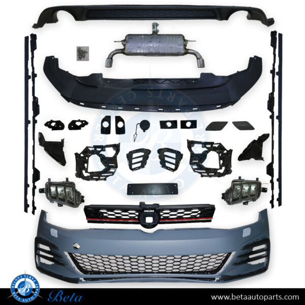 Volkswagen Golf 7.5 (2017-2019), Body Kit Upgrade to GTI Look, China