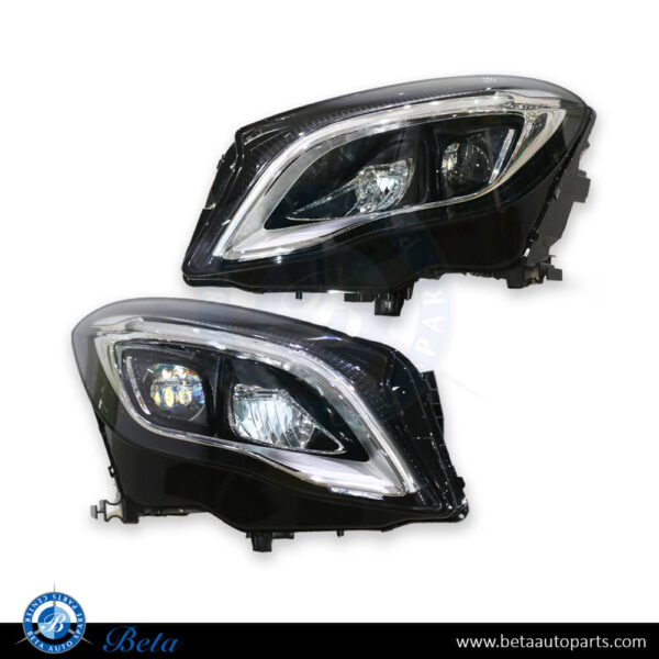 Mercedes GLA-Class X156 (2014-2020), Headlamp Upgrade to Static LED, China, 1569067500 / 1569067600