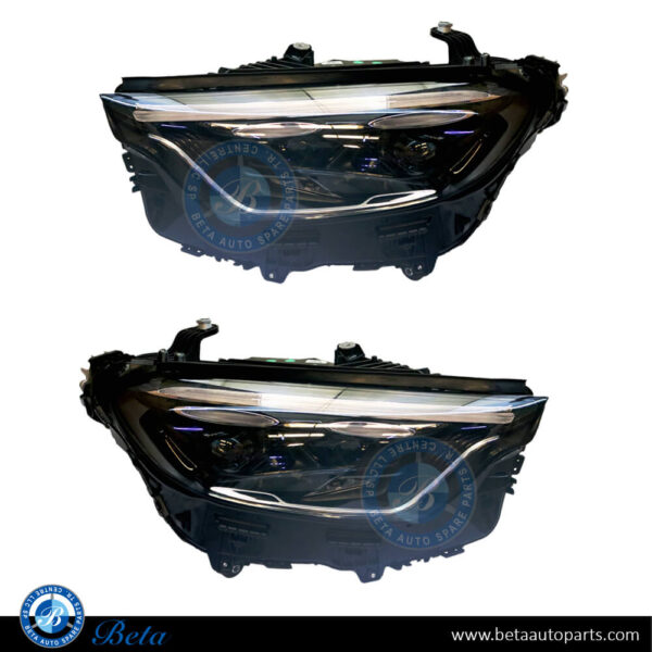 Mercedes GLC-Class X254 / C254 (2023-Up) Headlamp Upgrade from Static to Dynamic LED, China, 2549063901 / 2549064001