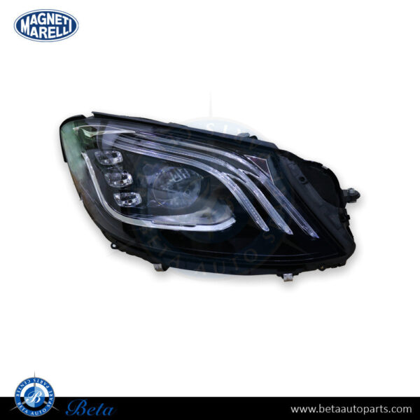 Mercedes S-Class W222 (2018-2020), Headlamp LED (Right), Magneti Marelli, 2229067803