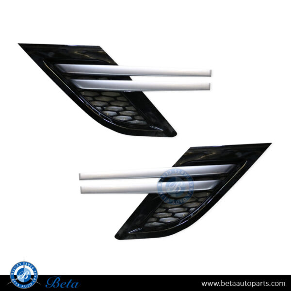lr044149-lr044152-range-rover-sport-fender-air-vents-black-and-chrome.jpg Range Rover Sport (2013-2017), Fender Air Vents (Black and Silver), China, LR044149 / LR044152
