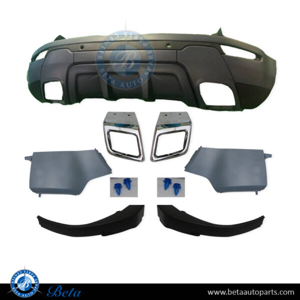 lr048301-range-rover-evoque-rear-bumper.jpg Range Rover Evoque Dynamic (2013-2016), Rear Bumper , China, LR048301