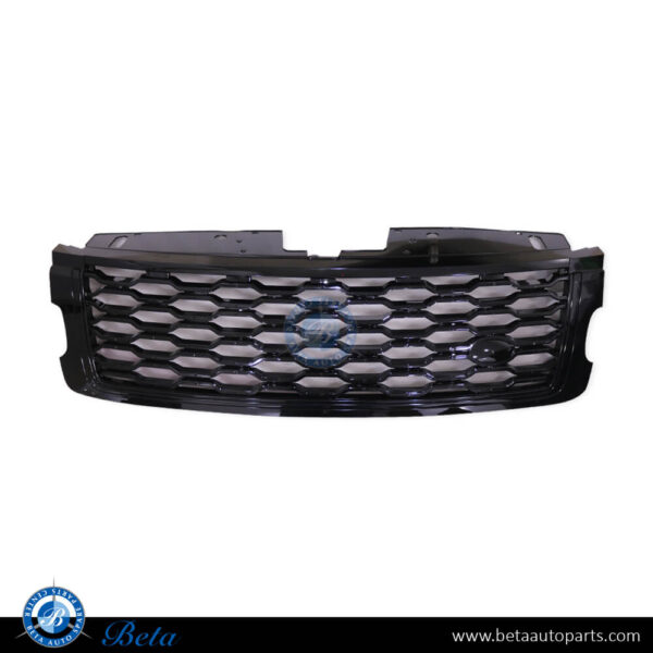 Range Rover Vogue (2018-2022), Radiator Grille (All Black), China, LR055881