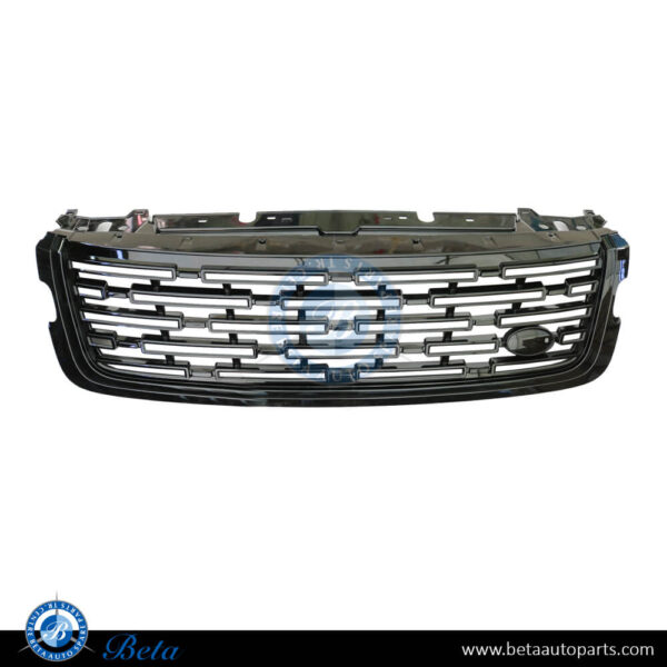 lr180202-range-rover-velar-radiator-grille-black.jpg Range Rover Velar (2024-Up), Radiator Grille (Black), China, LR180202