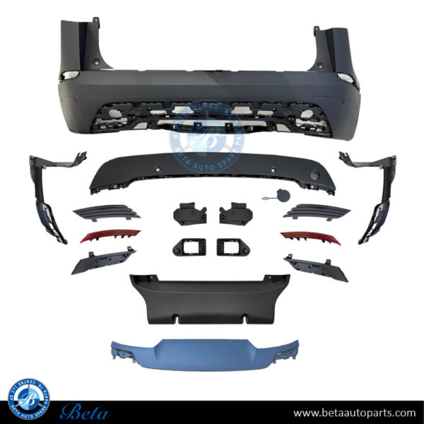 Range Rover Velar (2024-Up), Rear Bumper, China, LR181413
