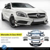 Mercedes A-Class W176 (2013-2015), Front Bumper A45 with PDC with Washer, Taiwan, 1768853525