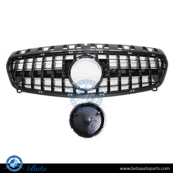 Mercedes A-Class W176 (2013-2015), Radiator Grille GT Look (All Black), China