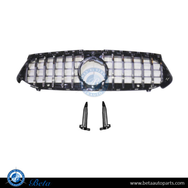 mercedes-a-class-w177-radiator-grille-gt-look-black-and-chrome.jpg Mercedes A-Class W177 (2023-Up), Radiator Grille GT Look (Black and Chrome), China