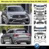 mercedes-amg-glc63-body-kit-2020-complete-car.jpg Mercedes GLC-Class W253 (2020-2022), Body Kit AMG GLC63 with PDC with Silver Moulding, Taiwan