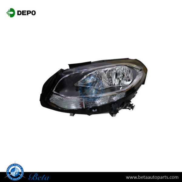 mercedes-b-class-w246-headlamp-normal-left-2468205361.jpg Mercedes B-Class W246 (2015-2018), Headlamp Normal (Left), Depo, 2468205361