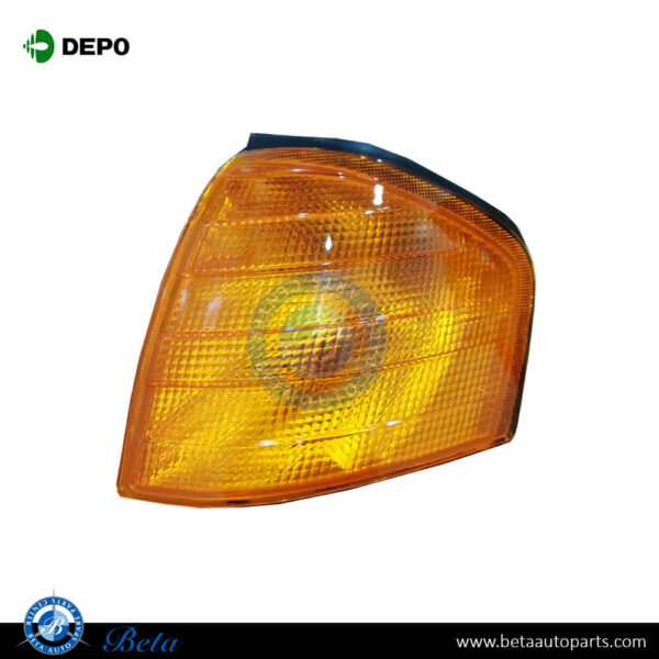 mercedes-c-class-w202-corener-lamp-yellow-rh.jpg Mercedes C-Class W202 (1994-2000), Corner Lamp - Yellow (Left), Depo