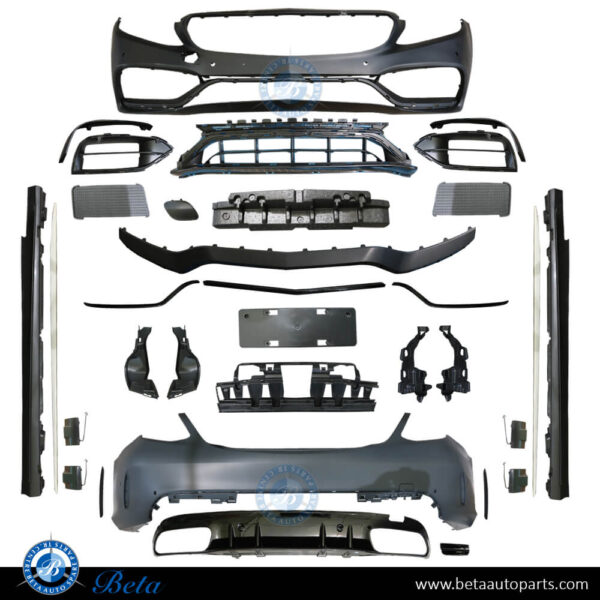 mercedes-c-class-w205-body-kit-amg-c63-look-2019.jpg Mercedes C-Class W205 (2019-2021), Body Kit AMG C63 Look, China