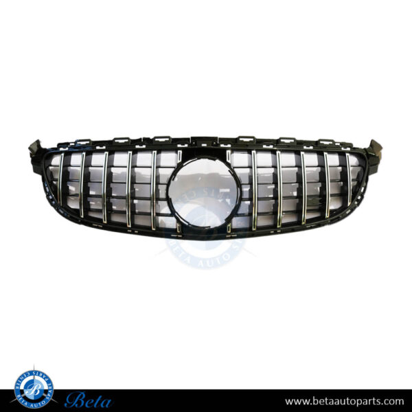 mercedes-c-class-w205-grille-gt-style-c63-or-size-black-and-chrome-2015-2018.jpg Mercedes C-Class W205 (2015-2018), Radiator Grille GT C63 OE Size (Black and Chrome), China, 2058880523