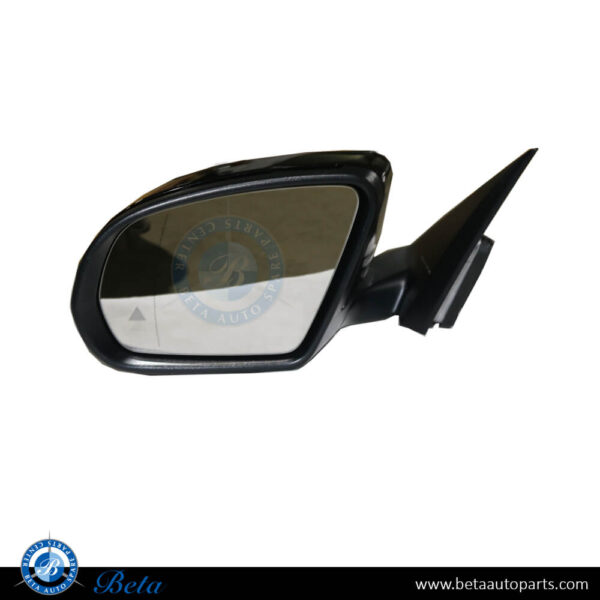 Mercedes C-Class W205 (2015-2021), Side Mirror with GPS / Memory / Folding / Blind Spot - 18 Pins (Left), China, 2058100905