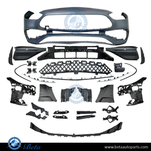 mercedes-c-class-w206-front-bumper-normal-amg-parts.jpg Mercedes C-Class W206 (2022-Up), Front Bumper Normal AMG with Park Assist, China, 2068859201