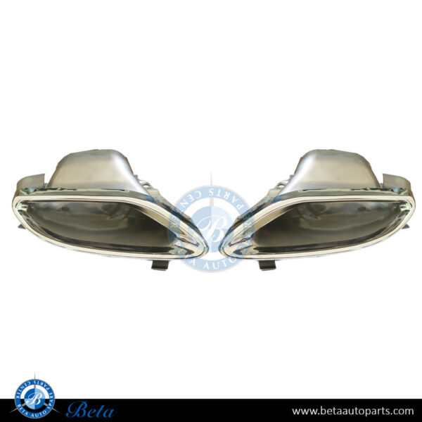 mercedes-e-class-exhaust-tips-normal-amg-2124902727-2124902827.jpg Mercedes E-Class / C-Class / GLC-Class W212 / C207 / W213 / 238 / W205 / W253 (2014-Up), Exhaust Tips Normal AMG (Chrome), China, 2124902727 / 2124902827