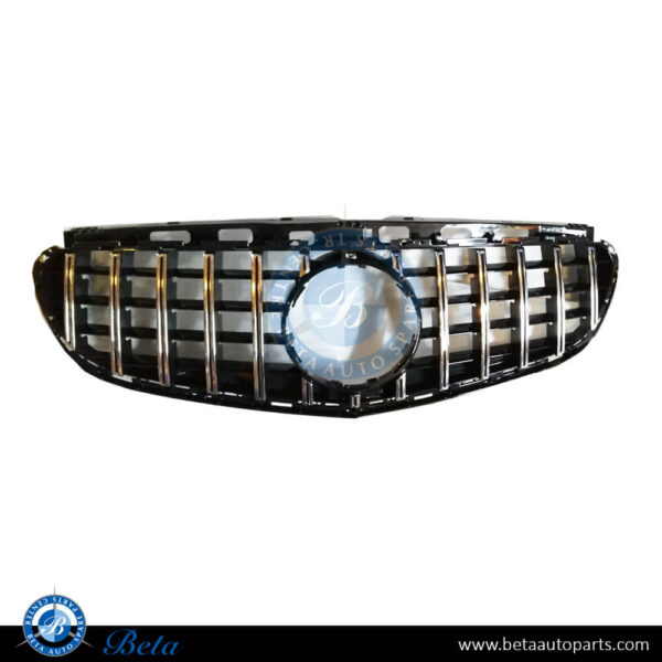 mercedes-e-class-w212-grille-gt-look-black-and-chrome-china-parts.jpg Mercedes E-Class W212 (2014-2016), Radiator Grille GT Look (Black and Chrome), China