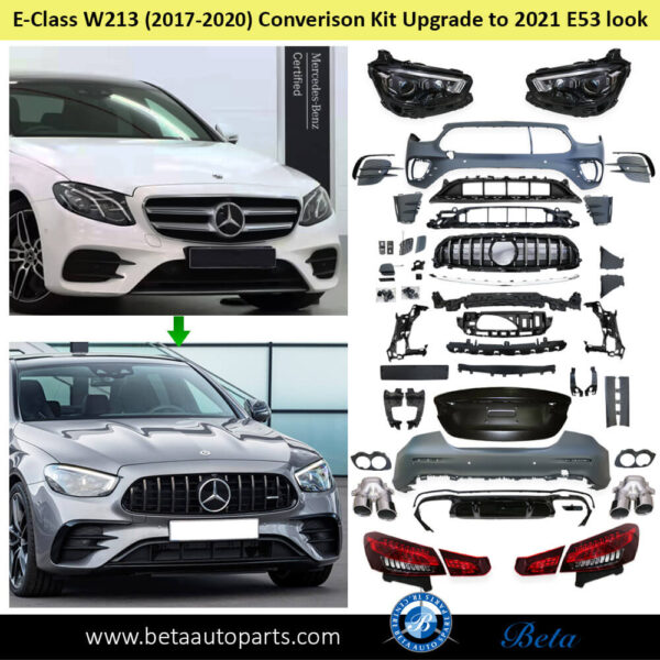 mercedes-e-class-w213-conversion-kit-e53-look-2021.jpg Mercedes E-Class W213 (2017-2020), Body Kit Conversion Upgrade to 2021 AMG E53 Look, Taiwan