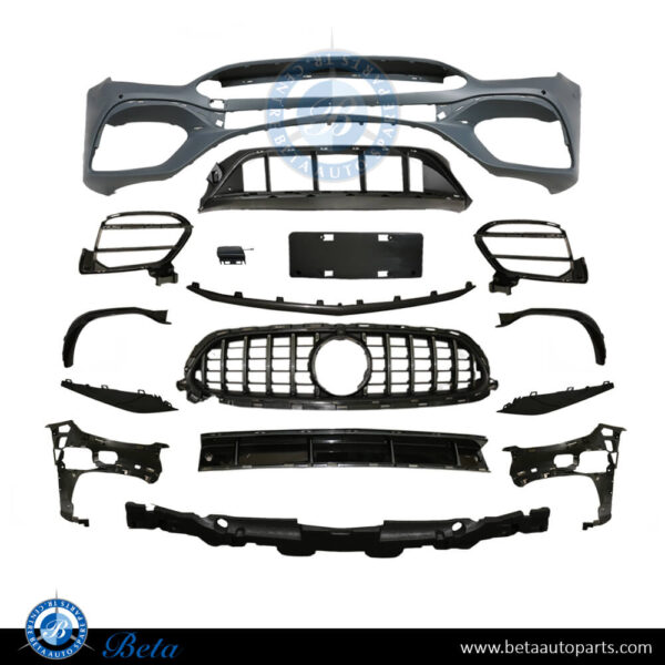mercedes-e-class-w213-e63-front-bumper-taiwan.jpg Mercedes E-Class W213 (2021-2023), Front Bumper AMG E63 Look with PDC, Taiwan