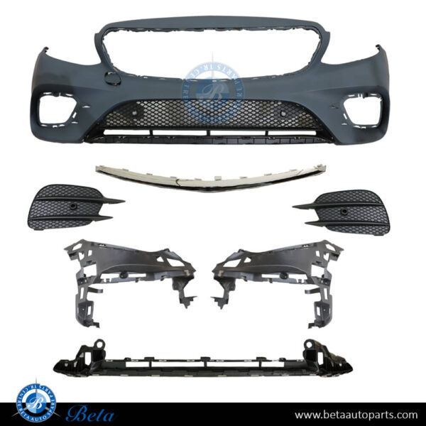 mercedes-e-class-w213-front-bumper-normal-amg-2017-up.jpg Mercedes E-Class W213 (2017-2020), Front Bumper Normal AMG with PDC, China, 2138852700