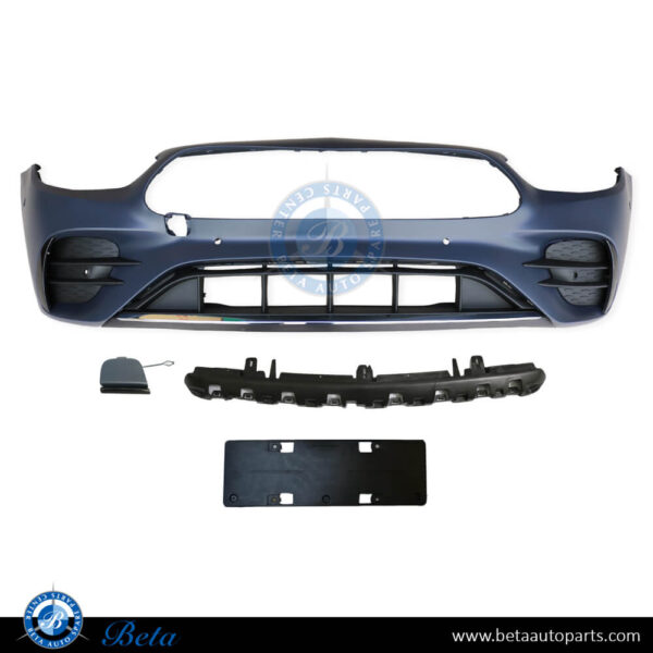 mercedes-e-class-w213-front-bumper-normal-amg-2021-2138859606.jpg Mercedes E-Class W213 (2021-2023), Front Bumper Normal AMG with PDC / Park Assist / Camera Hole, China, 2138859606