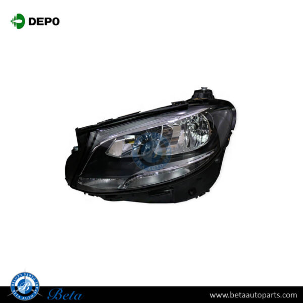 mercedes-e-class-w213-headlamp-normal-led-left-2138202161.jpg Mercedes E-Class W213 (2017-2020), Headlamp Normal with LED (Left), Depo, 2138202161