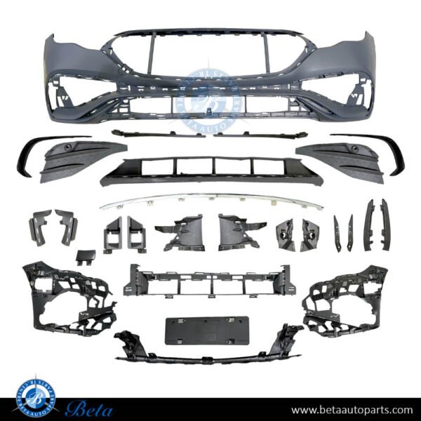 Mercedes E-Class W214 (2024-Up), Front Bumper Normal AMG