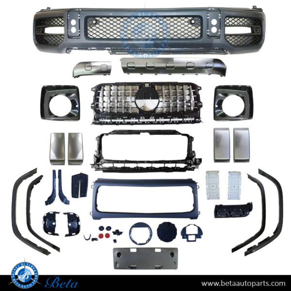 mercedes-g-class-body-kit-upgrade-to-g63-2018.jpg Mercedes G-Class W463 (2018-Up), Body Kit Upgrade to AMG G63 Look, China, 4638852A25