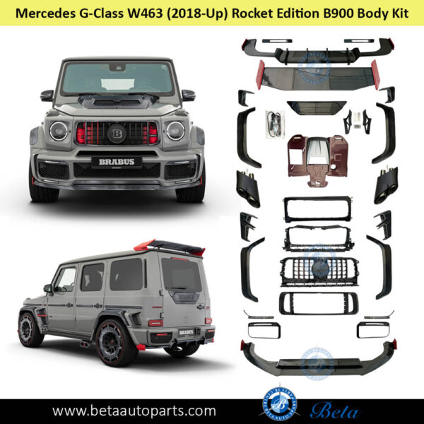mercedes-g-class-brabus-rocket-edition-b900-body-kit-car.jpg Mercedes G-Class W463 (2018-Up), Body Kit Rocket Look Fits BBS (Dry Carbon), China