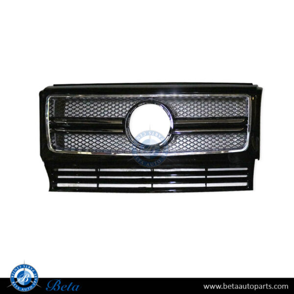 mercedes-g-class-radiator-grille-up-2017.jpg Mercedes G-Class W463 (1992-2017), Radiator Grille AMG G63 (Black), China, 4638800523