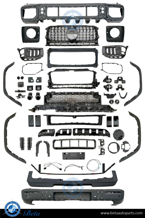 Mercedes G-Class W463 (2018-2024), Body Kit Upgrade to AMG G63 2025 Look, China