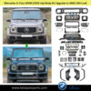 Mercedes G-Class W465 (2025-Up), Body Kit Upgrade to AMG G63 Look, China