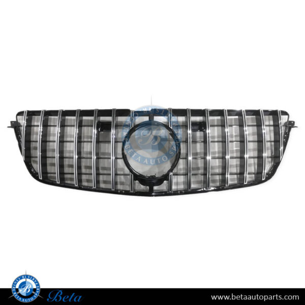 mercedes-gl-class-x166-radiator-grille-gt-look.jpg Mercedes GL-Class X166 (2012-2014), Radiator Grille GT Look, China