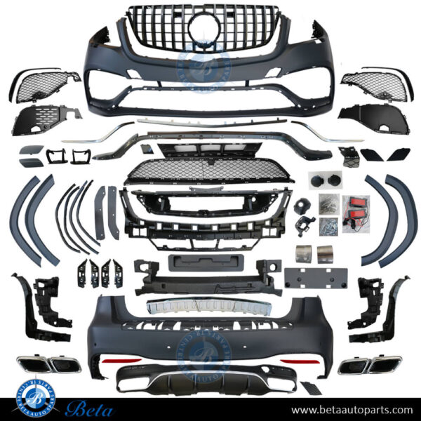 mercedes-gl-x166-body-kit-upgrade-to-2016-gls63-look.jpg Mercedes GL-Class X166 (2013-2015), Body Kit Upgrade To 2016 AMG GLS63 Look, China, 1668851A40