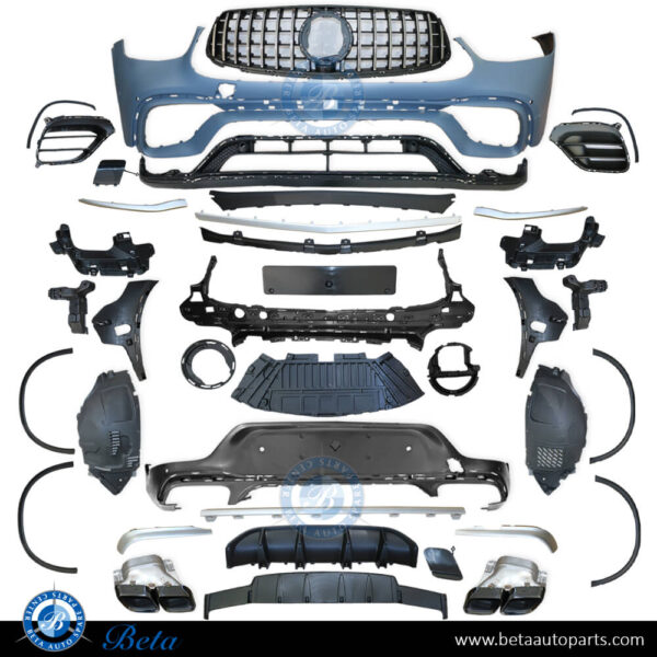 Mercedes GLC-Class Coupe C253 (2020-2022), Body Kit Upgrade to AMG GLC63 Fit for Normal AMG, China, 2538852A25