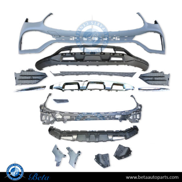 Mercedes GLC-Class W253 (2020-2022), Front Bumper Normal AMG, China, 2538856204 / 2538855704